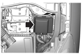 Ford Escape. Under Hood Fuse Box