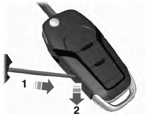 Ford Escape. Changing the Remote Control Battery - Vehicles With: Flip Key
