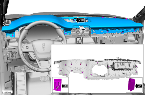 Ford Escape - Removal and Installation - Exterior Rear Door Handle