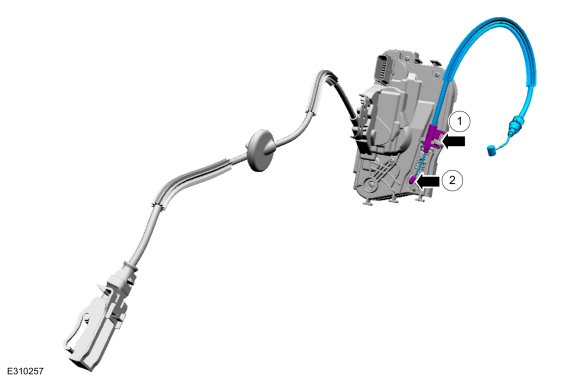 Ford Escape - Removal and Installation - High Voltage Battery Junction