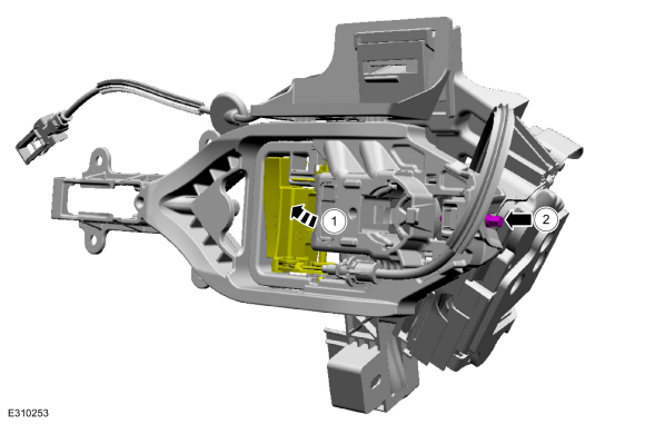 Ford Escape - Removal and Installation - High Voltage Battery Junction