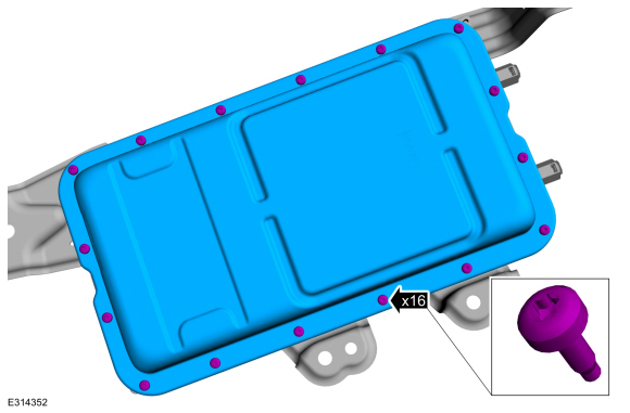 Ford Escape - Removal and Installation - High Voltage Battery Junction