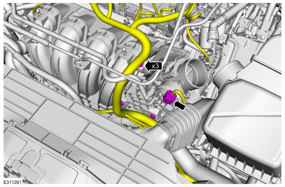 Ford Escape - Removal and Installation - Intake Manifold - Engine