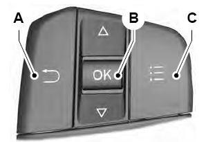 Ford Escape. Using the Instrument Cluster Display Controls